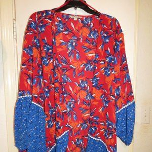 Pioneer Woman Bell Sleeve Topper